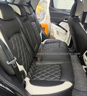 Custom-fit car seat covers at KSS Velachery - Best Car Accessories in Chennai